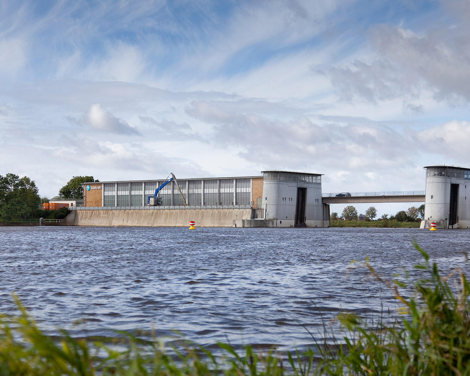 The Langwedel hydropower plant 