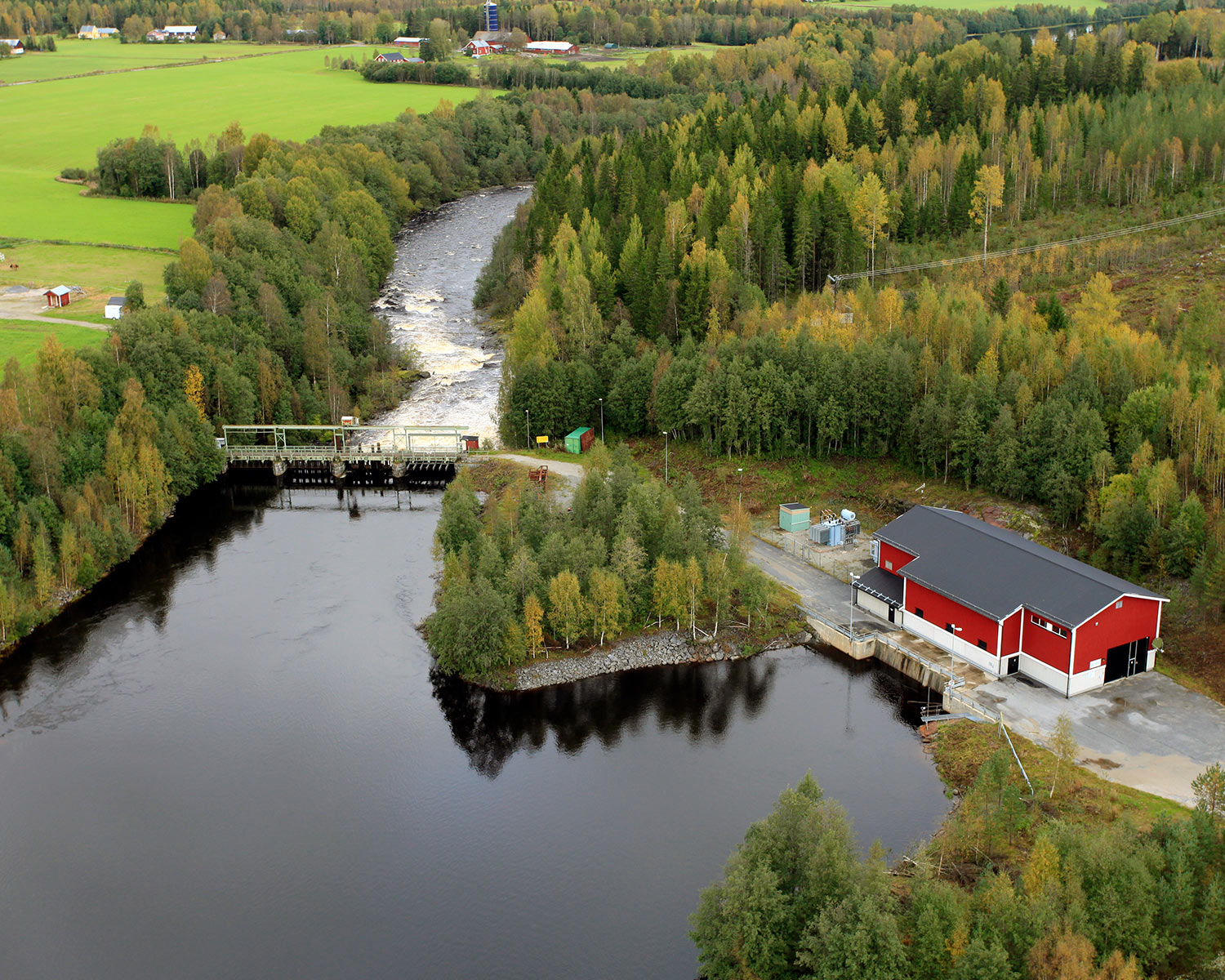 Gideå hydropower plant