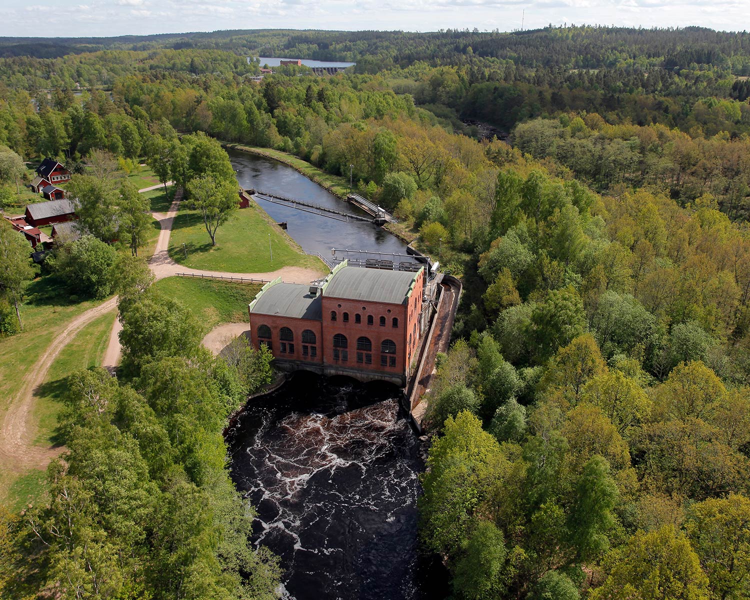 Knäred nedre hydropower plant